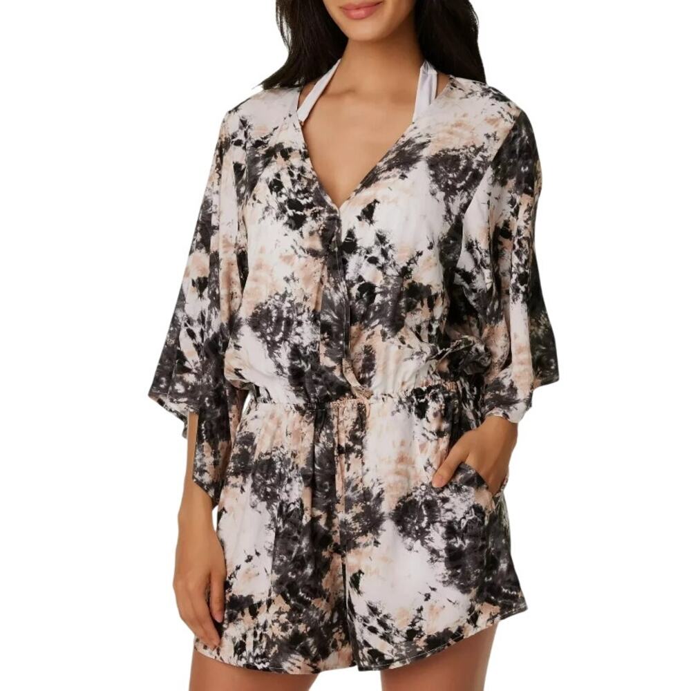 Bar III Swim Beach Poolside Cover-up Romper Size Small